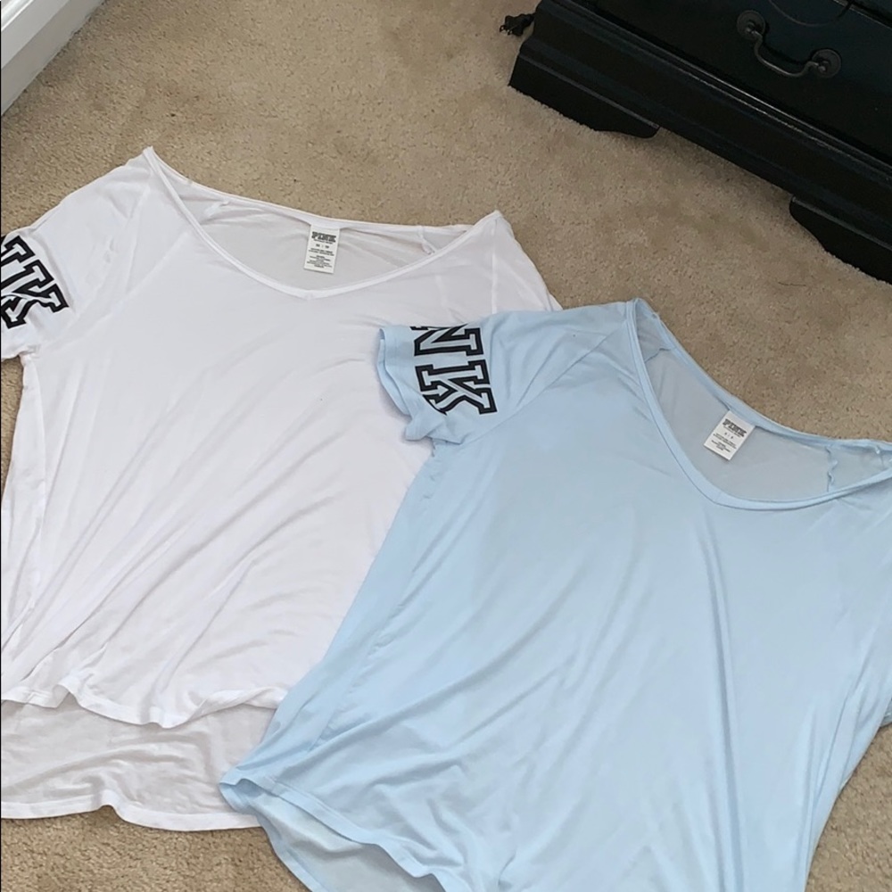 PINK workout/ lounge shirts .